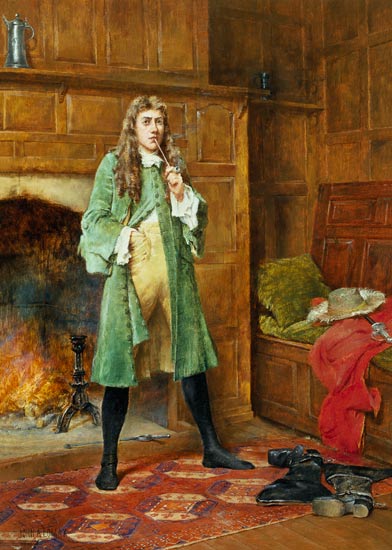 The Dashing Cavalier  (one of a pair de John Arthur Lomax