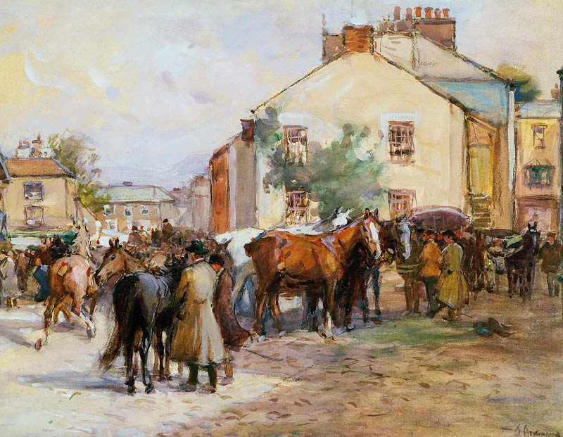 The Horse Fair de John Atkinson