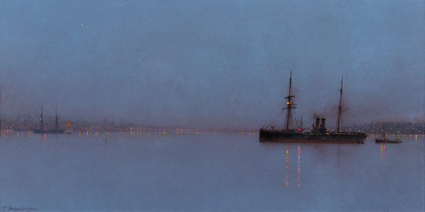 Port Light de John Atkinson Grimshaw