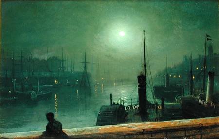 On the Clyde, Glasgow de John Atkinson Grimshaw