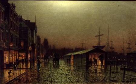 Liverpool Docks de John Atkinson Grimshaw