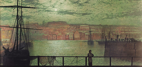 Whitby from Station Quay de John Atkinson Grimshaw