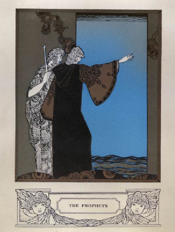 The Prophets from Everyman, published by Chapman & Hall, 1925 (colour litho) de John Austen