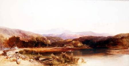 The River Tallock near Loch Lomond de John Berney Ladbrooke
