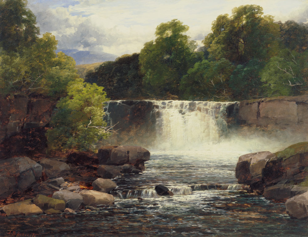 Waterfall on the Lesser Neath de John Brandon Smith