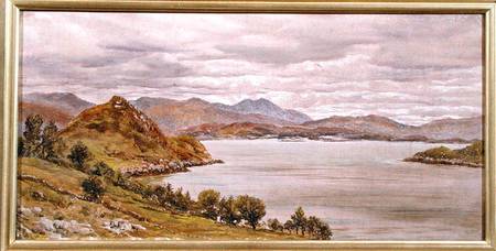 Looking Out of Loch Corrie de John Brett