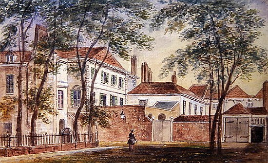 View of the House and Museum of the Late Duchess of Portland (1715-1785) 1796 de John Bromley