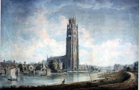 Boston Stump: view from the South-west de John Buckler