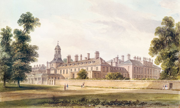 The South-West view of Kensington Palace de John Buckler