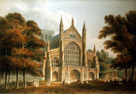 Winchester Cathedral de John Buckler