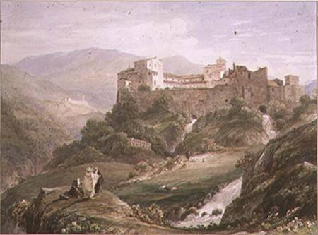 Italian Landscape, with Monastery de John Byrne