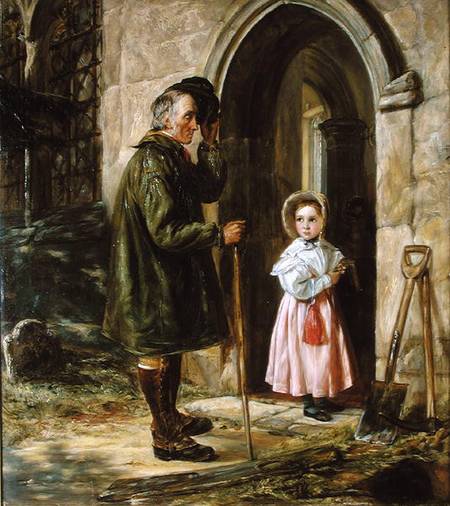 The Contrast: Youth and Age de John Calcott Horsley