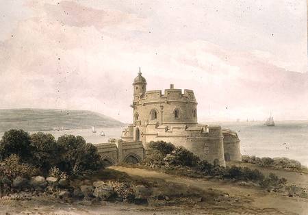 St. Mawes Castle, Cornwall de John Chessell Buckler