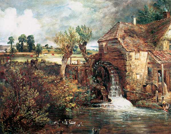 Parham mill, Gillingham de John Constable