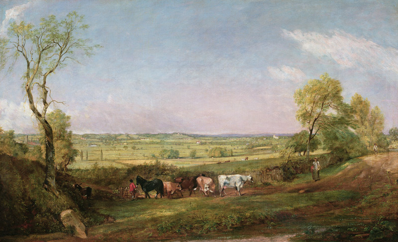 Dedham Vale: Morning de John Constable