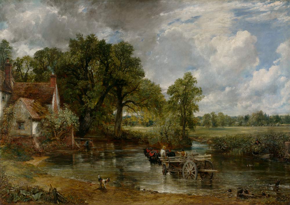 La Carreta de heno de John Constable