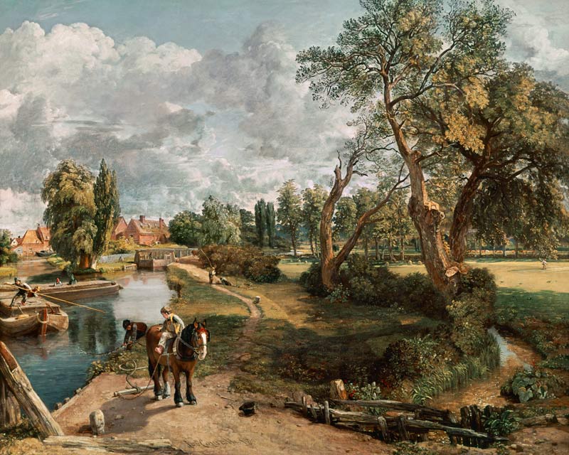 Colina de Flatford de John Constable