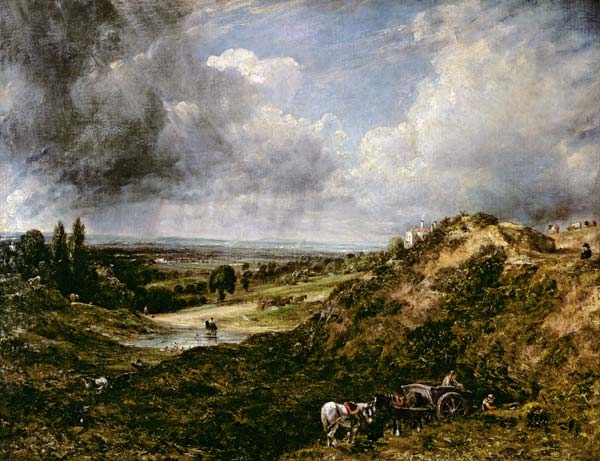 Hampstead Heath, Branch Hill Pond de John Constable