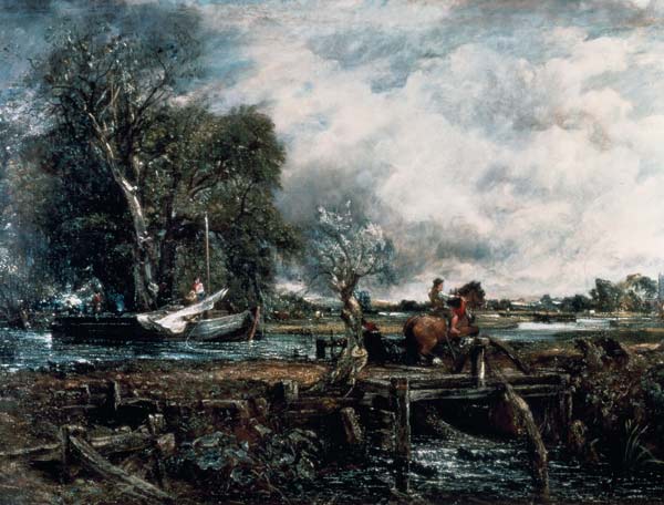 The salient horse de John Constable