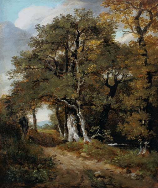 J.Constable, A Woodland Scene, c.1801. de John Constable