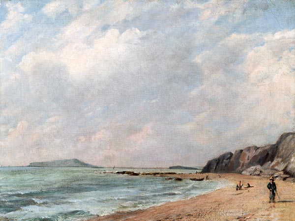 A View Of Osmington Bay, Dorset,  Looking Towards Portland Island de John Constable
