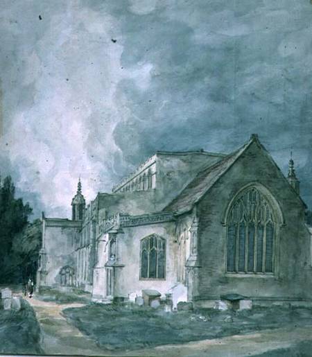 East Bergholt Church: Exterior de John Constable