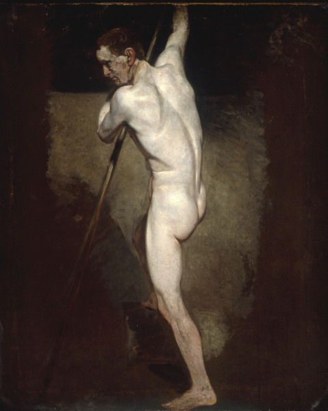 J.Constable, Male Nude, c.1808. de John Constable