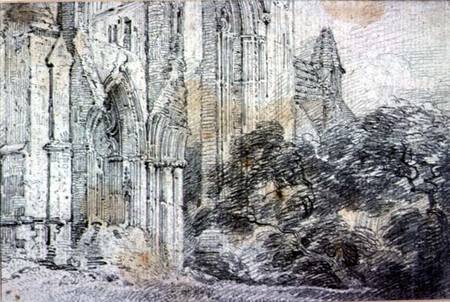 Ruins of a church de John Constable