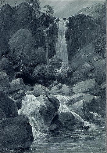 Taylor Ghyll, Sty Head, Borrowdale de John Constable