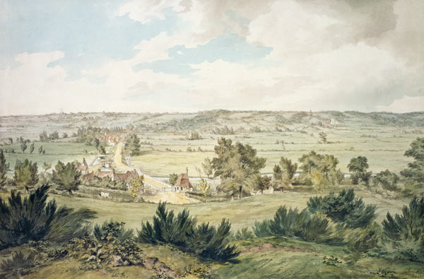 The Valley of the Stour de John Constable
