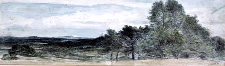 A View at Hursley, Hampshire de John Constable