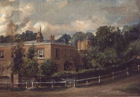 View of Lower Terrace, Hampstead de John Constable