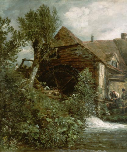 Watermill at Gillingham, Dorset de John Constable