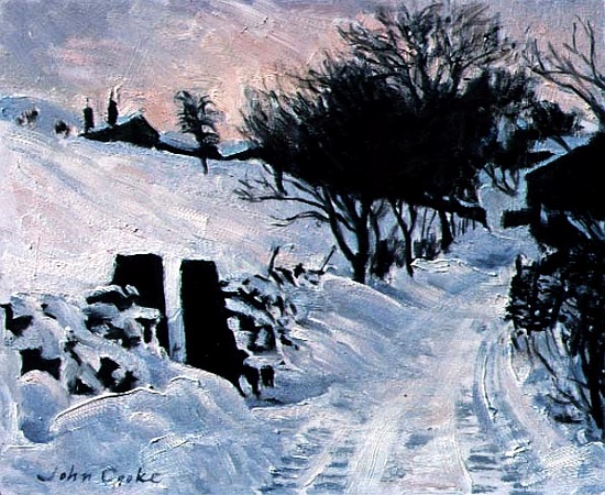 Back Lane, Dentdale de John  Cooke
