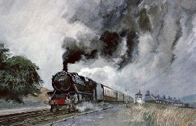 Steam Train at Garsdale, Cumbria