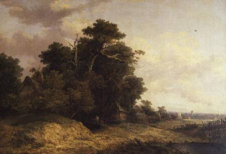 Landscape Scene in Norfolk de John Crome