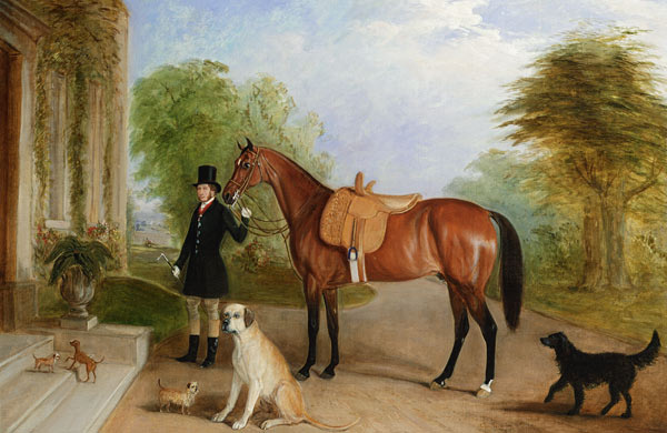 A Groom with a Horse de John E. Ferneley d.J.
