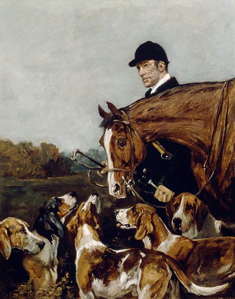 George Wateridge, Huntsman to the New Forest Buckhounds de John Emms