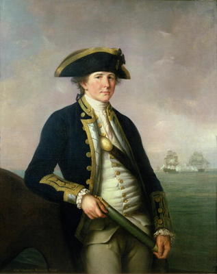 Captain Charles Morice Pole de John Francis Rigaud