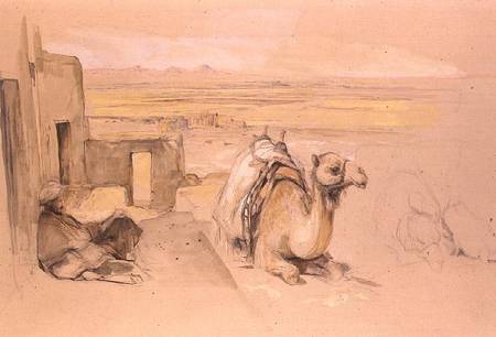 Camel, West Thebes de John Frederick Lewis