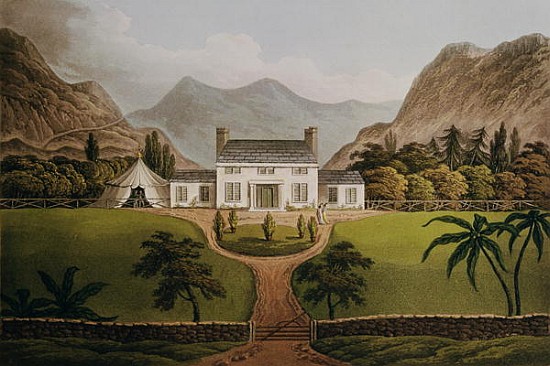 \\Bonaparte''s Mal-Maison at St. Helena\\\, 1821\\"" de John Hassell