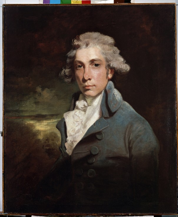 Portrait of the playwright and Whig statesman Richard Brinsley Sheridan (1751-1816) de John Hoppner
