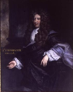 Sir Stephen Fox (1627-1716) Paymaster General