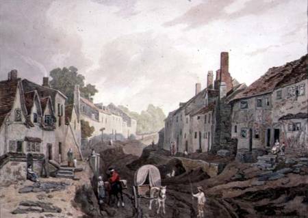 Street Scene, Erith, Kent de John James Chalon