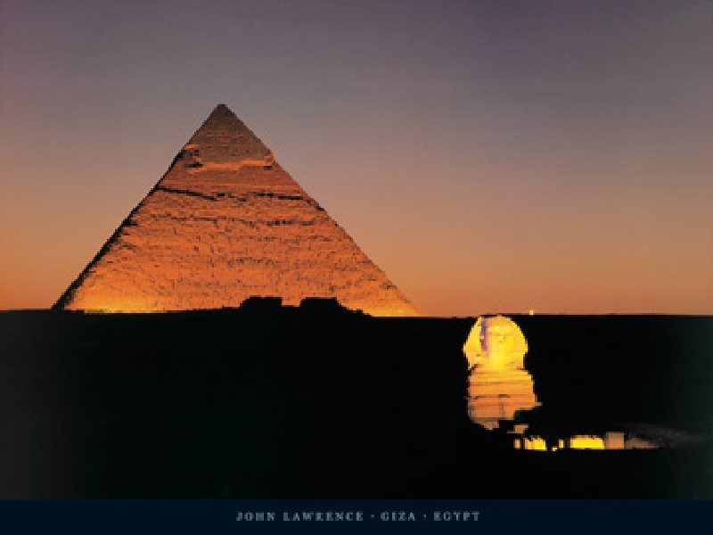 Giza, Egypt de John Lawrence