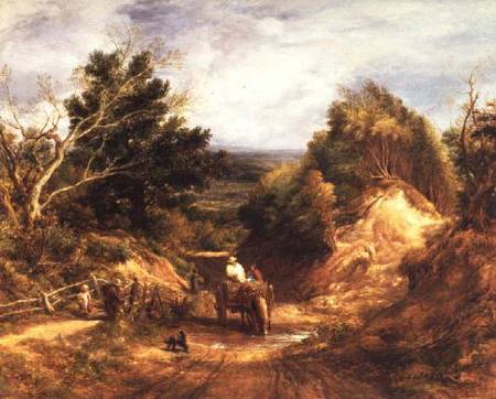 Crossing the Brook de John Linnell
