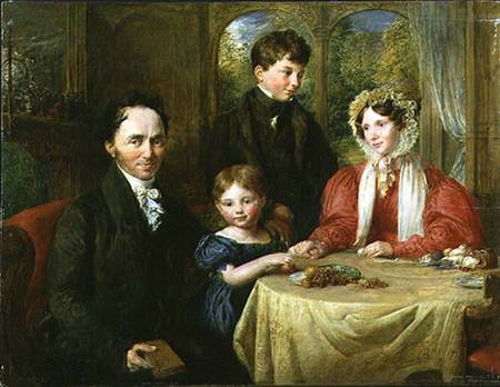 W.A. Garrett and Family de John Linnell
