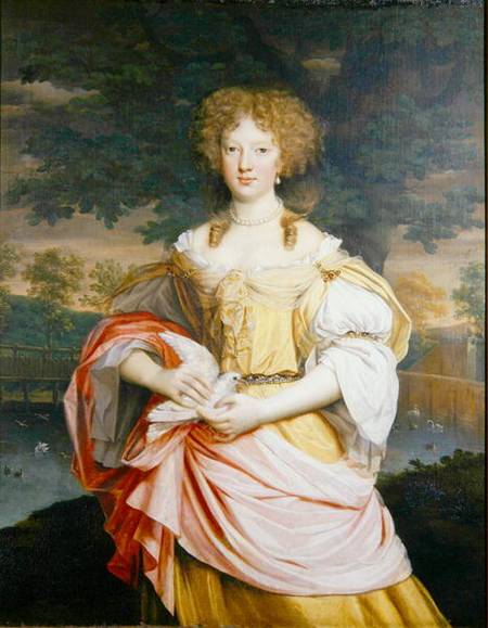Portrait of Mary Wilbraham (1661-1737) de John Michael Wright