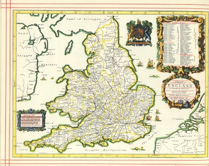 Britannia Atlas de John Ogilby