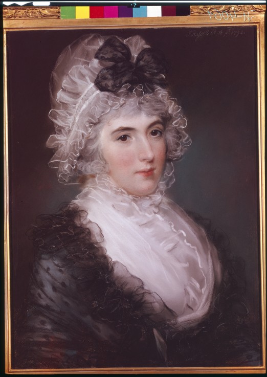 Portrait of Mrs Janet Grizel de John Russell
